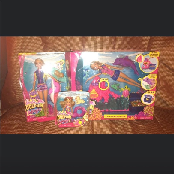barbie dolphin magic bundle